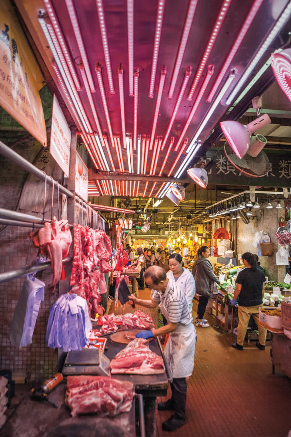 Hong Kong traditional wet market were run in the same way for decades.