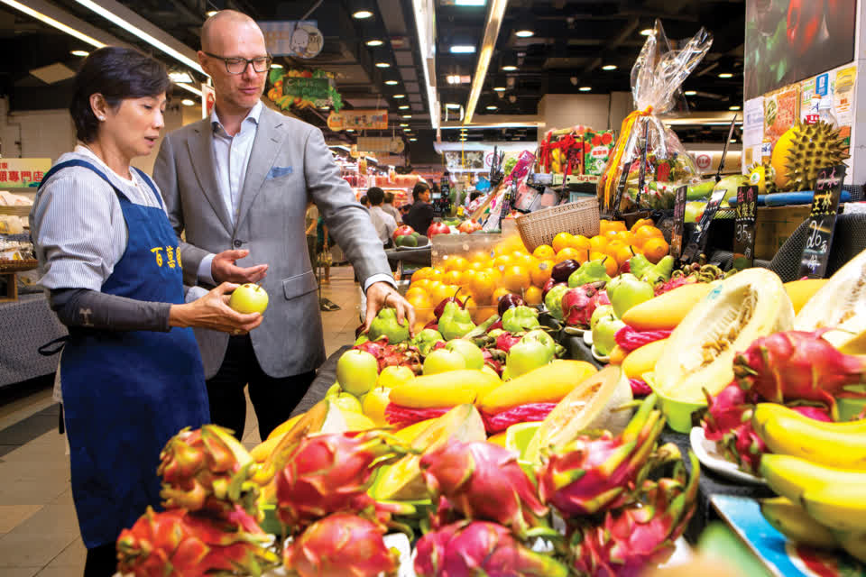 Emmanuel Farcis, who is Link REIT's Head of Asset Management, gets a foreign resident’s perspective of fresh market.