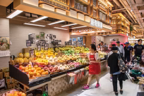 The renovated Link REIT fresh markets beat supermarkets by providing a multi-sensory shopping experience. The renovated Link REIT fresh markets beat supermarkets by providing a multi-sensory shopping experience.